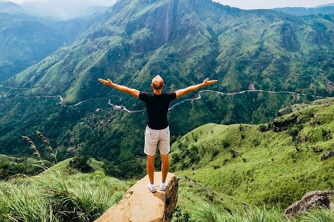2 Day Tour of Yala & Ella with Hill Country Scenic Train Ride - All Inclusive - Rawana Falls, Nine Arch Bridge, and Little Adam’s Peak: the Ella stack