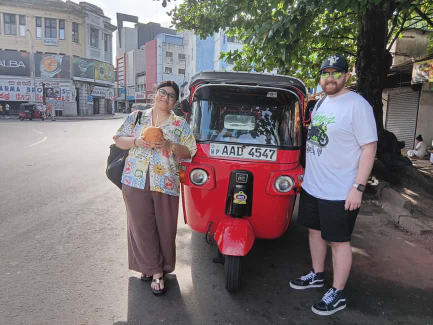 Colombo: Private City Tour by Tuk tuk - All Inclusive - Hotel pickup in Colombo 1 to 15 (plus Wattala): start without stress