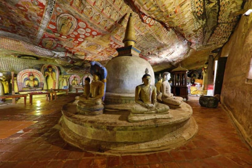 Colombo: Sigiriya, Dambulla Caves, & Wildlife Day Tour - Lion Rock Fortress: Frescoes, Drainage Engineering, and 1,300 Steps