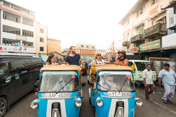 Colombo Tuk Tuk Safari - Stop 2: Galle Face Green for people-watching by the ocean