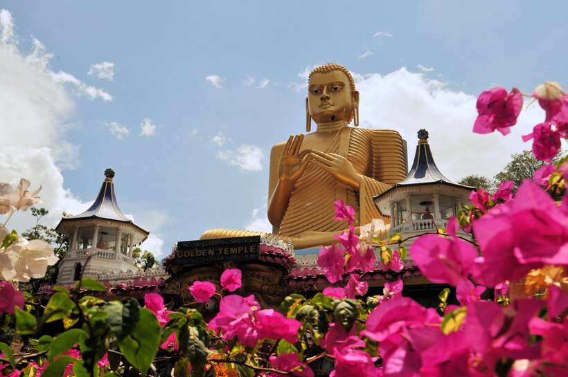 From Colombo: All Inclusive Sigiriya, Dambulla &Village Tour - Dambulla Cave Temple: Five Caves, Over 2,000 Square Meters of Murals, and a Long Reclining Buddha