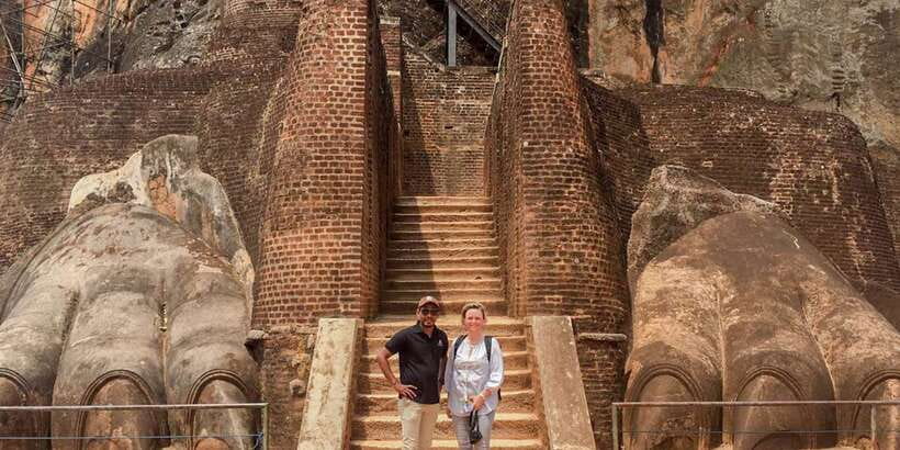From Colombo: Sigiriya and Dambulla Full-Day Private Tour - Dambulla Cave Temple: Golden Temple of Buddha Images in One Cliffside Complex