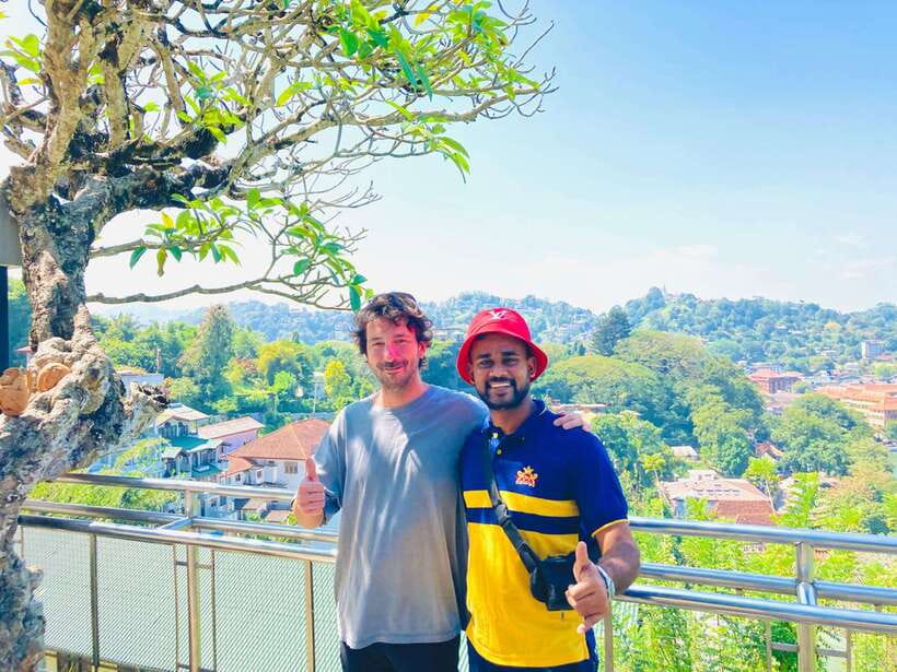 From Kandy : Pinnawala Elephant Orphanage & Ambuluwawa Tower - Ambuluwawa Tower: the spiral climb that earns the 360° views