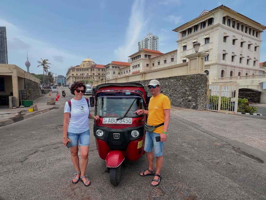 From Negombo: Colombo City Tour by Tuk Tuk with Hotel Pickup - Colombo Lotus Tower and other ticket costs: budget the extras