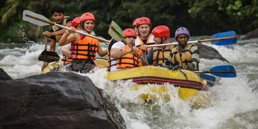 From Negombo: White Water Rafting Adventure - The rafting run: 2 hours on the Kelani River’s rapids