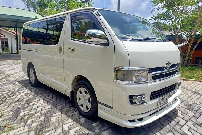 Luxury Private Van and Car Hire in Srilanka - Vehicle choices: van, car, or mini bus that fit your group