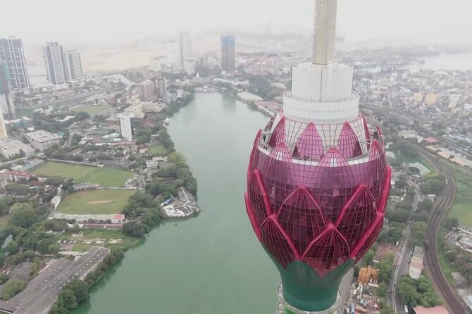 Tuk Tuk Tours From Colombo Port Passenger Dock Shore Excursions. - Colombo Lotus Tower: The Tall Landmark Stop